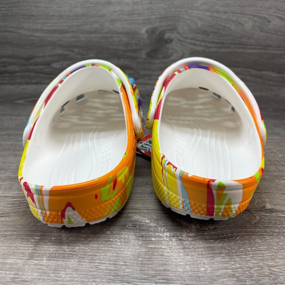 Crocs x Trix Cereal Tie Dye Classic Clog Mens Multi Sizes Available 207922 94S - Picture 12 of 16